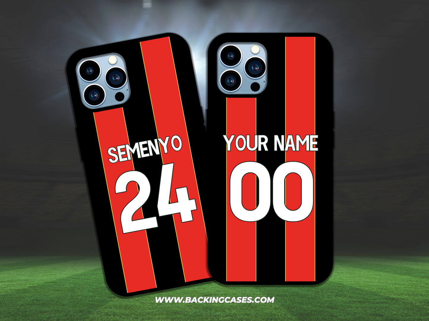 Bournemouth Shirt 24/25 Custom iPhone Case