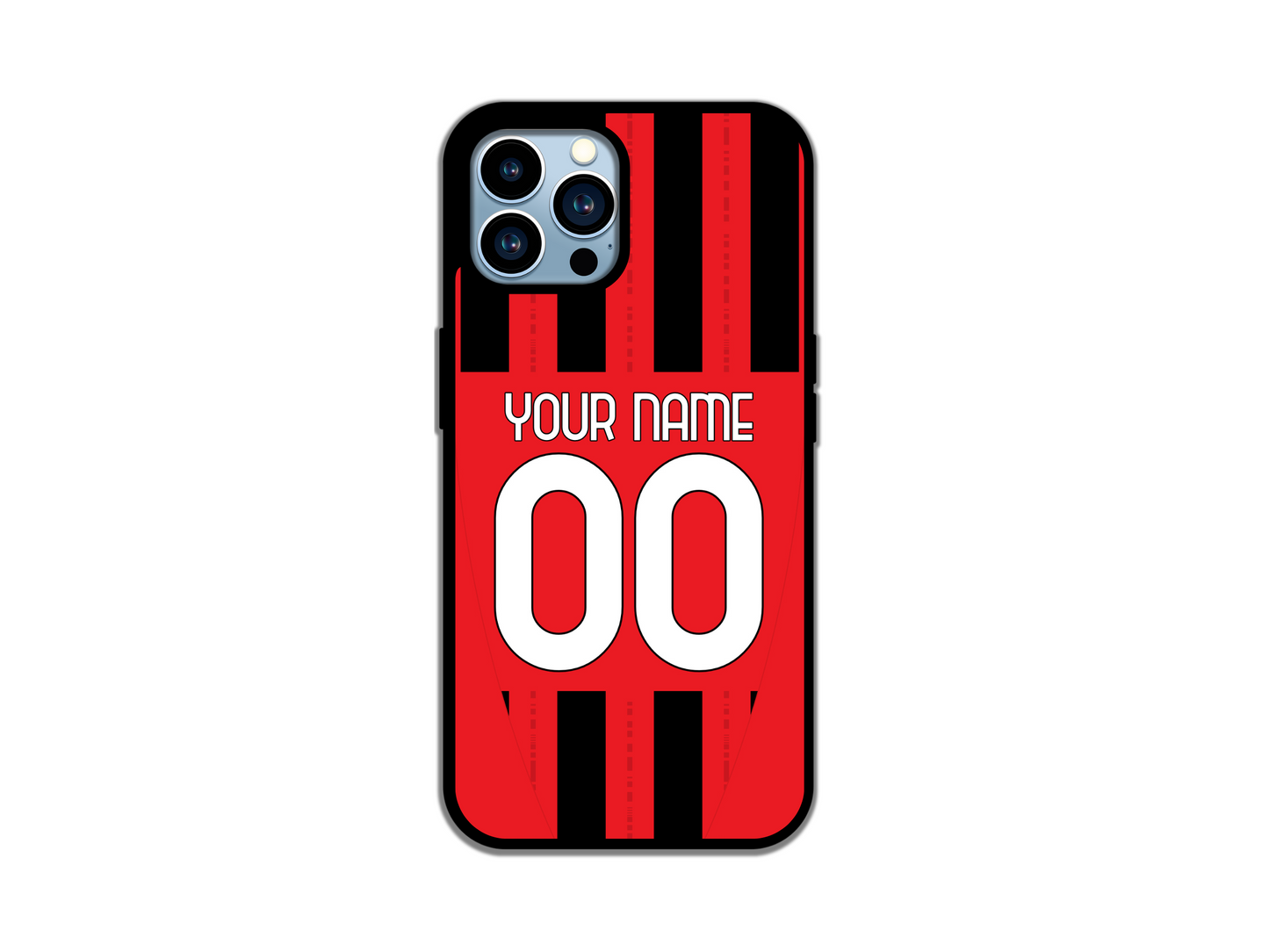 AC Milan Shirt 24/25 Custom iPhone Case