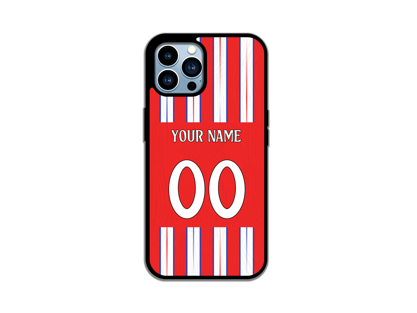 Athletico Madrid Shirt 24/25 Custom iPhone Case