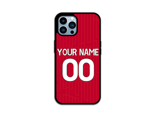 Liverpool Shirt 24/25 Custom iPhone Case